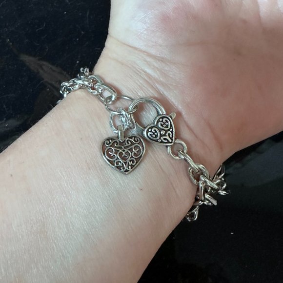 Cherub Chain Angel Bracelet Link Statement Cuff Putti Silver Baroque Rococo - Picture 4 of 11